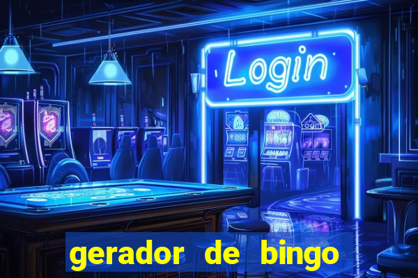 gerador de bingo cha de bebe